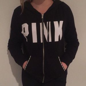 pink jacket